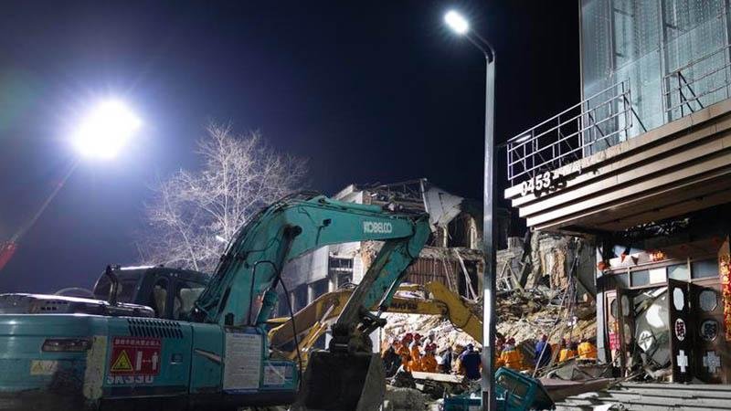 Çin'in Heilongjiang eyaletinde bina çöktü: 7 ölü