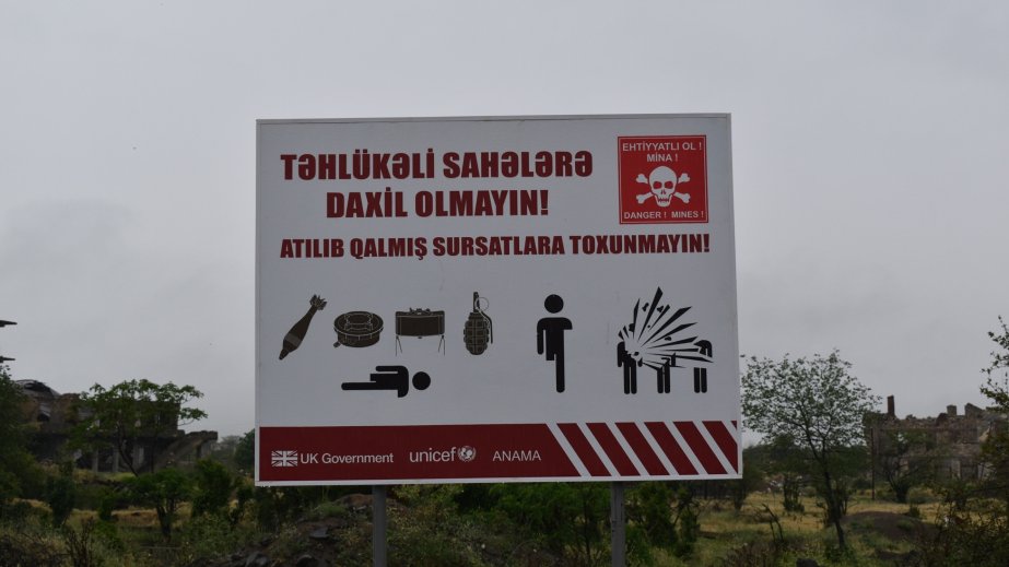 Ağdərədəki mina partlayışı ilə bağlı birgə məlumat - YENİLƏNİB