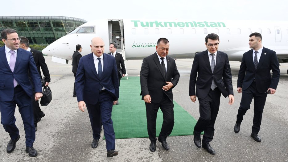 Türkmənistanın Nazirlər Kabineti sədrinin müavini Azərbaycana səfərə gəlib