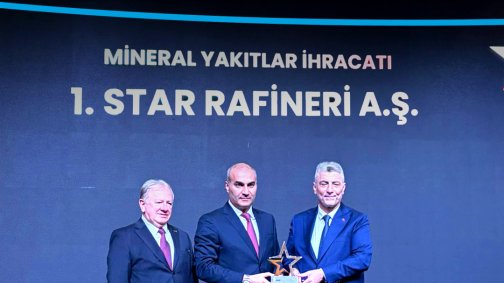 SOCAR Türkiye honored with “2025 Export Stars” award