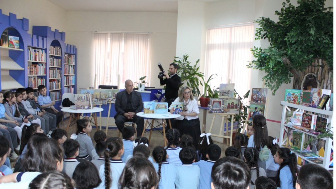 Beynəlxalq Uşaq Kitabı Günü münasibətilə uşaq yazarları ilə görüş