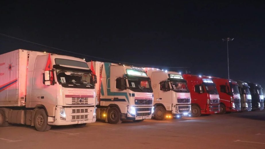 Qırğızıstan İrana 129 tonluq humanitar yardım göndərir