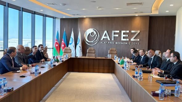 Ələt Azad İqtisadi Zonası Türkmənistan nümayəndə heyətinə təqdim edilib