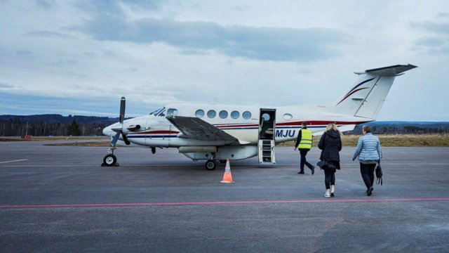 İsveçdə daxili aviareyslərin sayı minimum həddə qədər azaldılır