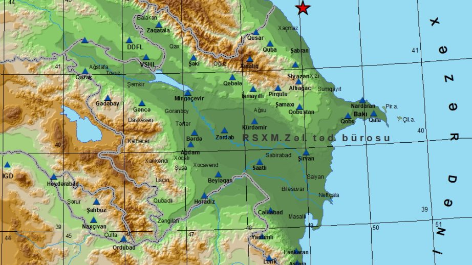 Earthquake jolts Caspian Sea