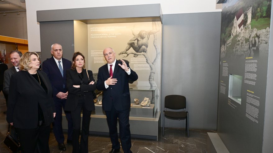 Azərbaycanın birinci xanımı Mehriban Əliyeva Tbilisidə Gürcüstan Milli Muzeyində olub