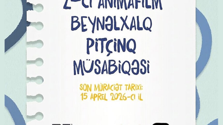 İkinci ANİMAFİLM beynəlxalq pitçinq müsabiqəsinə qeydiyyat müddəti uzadılıb