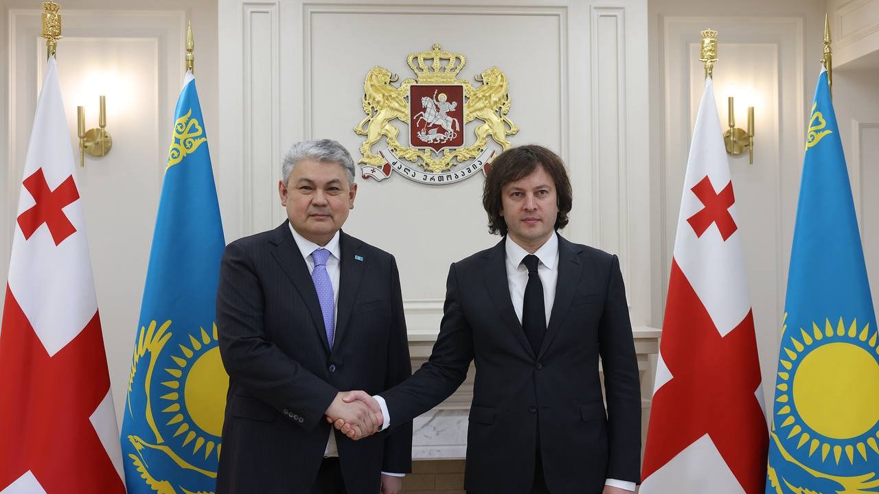 Kazakhstan eyes deeper cooperation with Georgia on Caspian-Black Sea transport routes