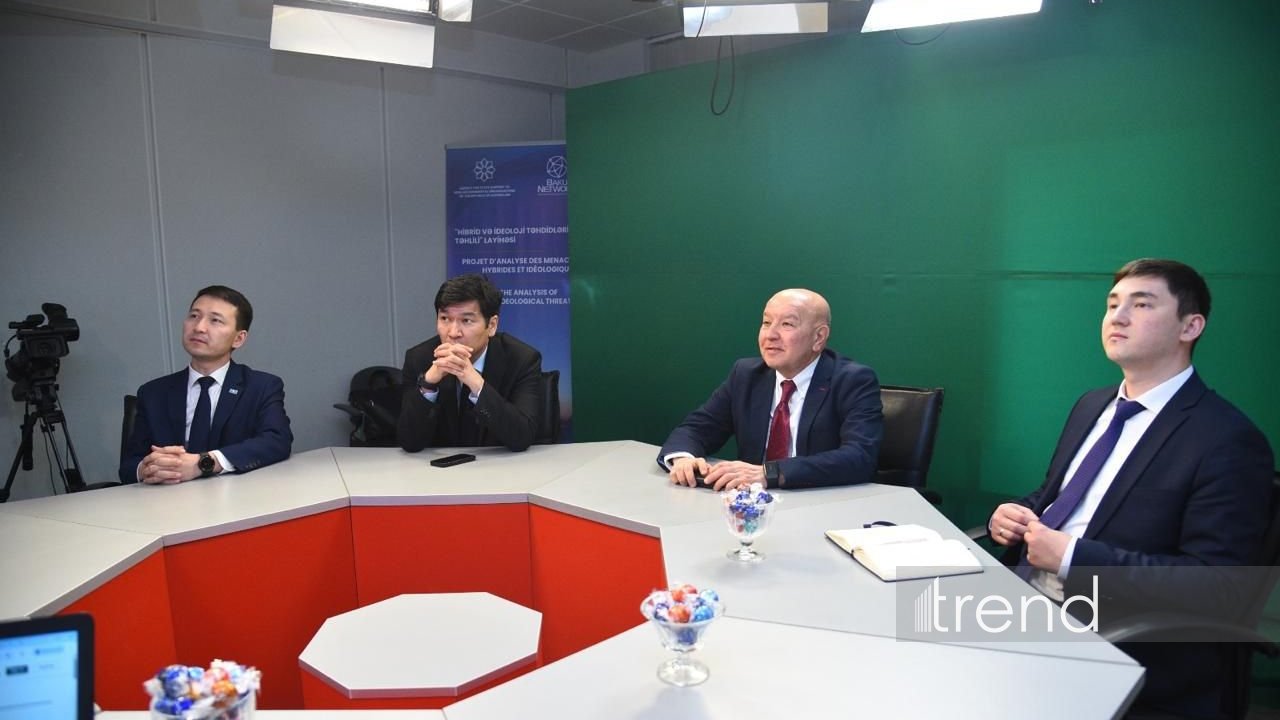 Qazaxıstanın mədəniyyət və informasiya nazirinin müavini və Beynəlxalq İnformasiya Komitəsinin sədri Trend BİA-nın ofisini ziyarət ediblər