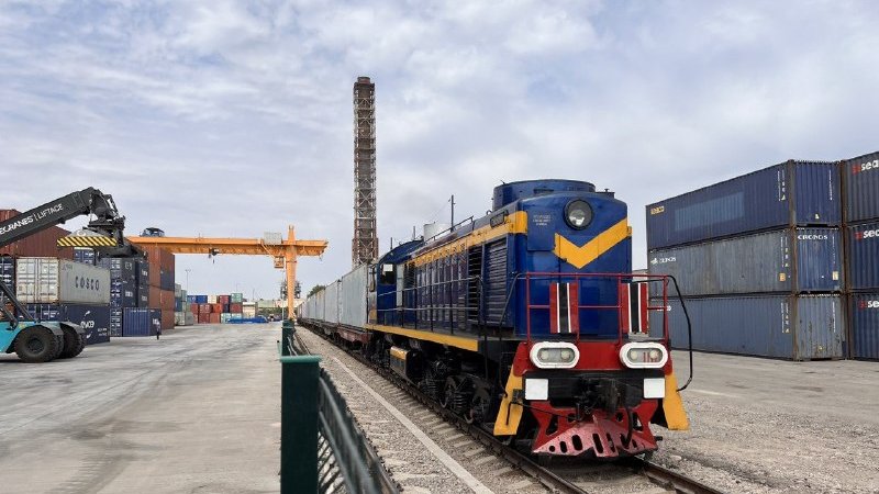 Uzbekistan ramps up block train shipments to China in 1Q2026