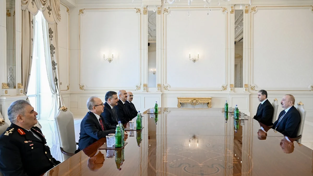 President Ilham Aliyev receives Minister of Interior of Türkiye