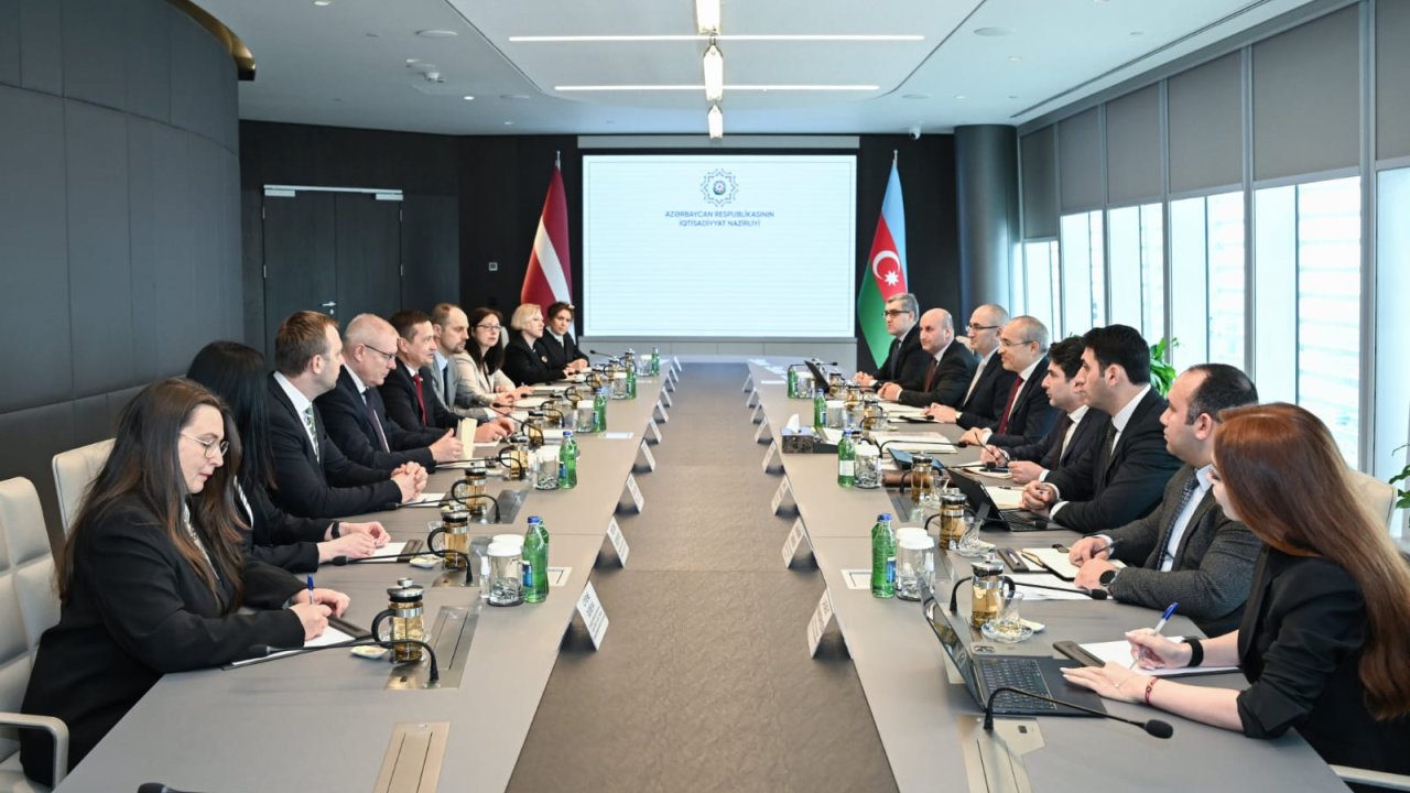 Azərbaycan-Latviya iqtisadi əməkdaşlığı müzakirə edilib