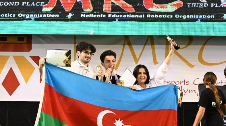 Azərbaycanlı tələbə Yunanıstanda keçirilən beynəlxalq robot yarışmasının qalibi oldu - MÜSAHİBƏ
