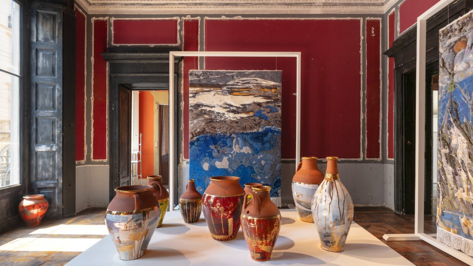 Azərbaycan rəssamı Aida Mahmudovanın əsərləri İtaliyada nümayiş olunur