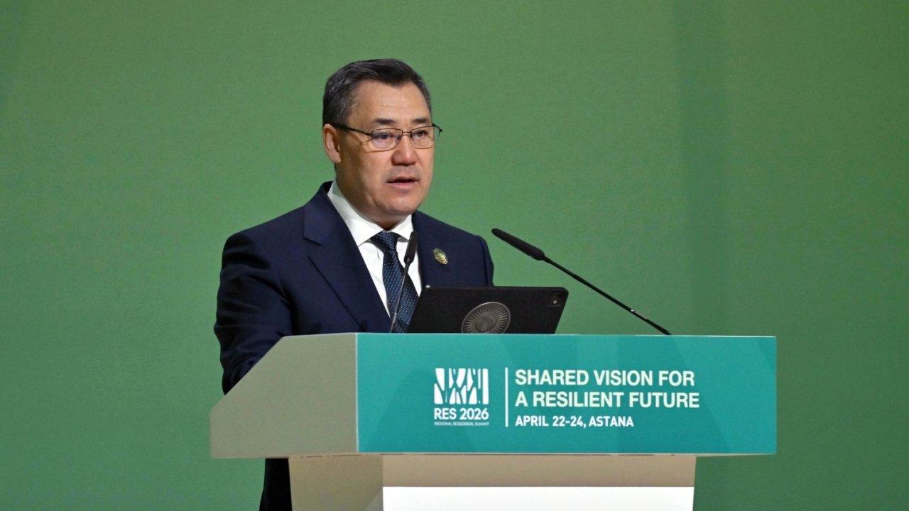 Qığızıstan buzlaqlarının 80 faizə qədərini itirə bilər - Japarov