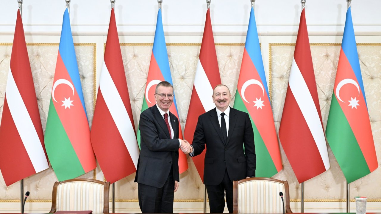 Latviya lideri Prezident İlham Əliyevə təşəkkür edib