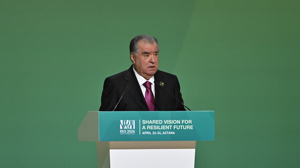 Green economy strategy and water security - Tajikistan’s position at Astana summit