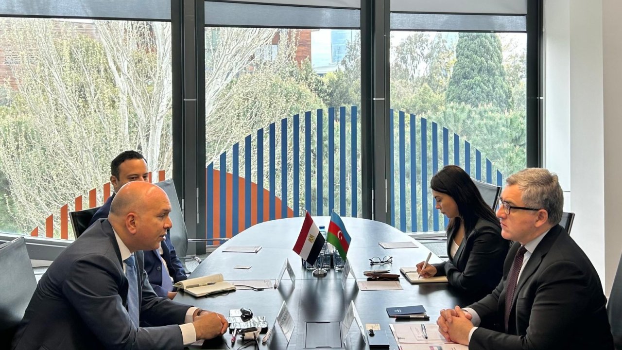 Azərbaycanla Misir arasında özəl sektor üzrə tərəfdaşlığın genişləndirilməsi müzakirə olunub