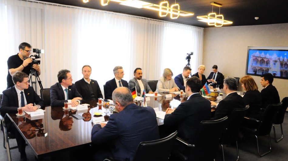 Members of German Bundestag tour Goygol to explore its historical heritage