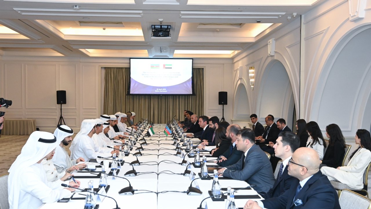 Azərbaycan-BƏƏ Hərtərəfli Strateji Tərəfdaşlıq üzrə Əməkdaşlıq Komitəsinin ikinci iclası keçirilib