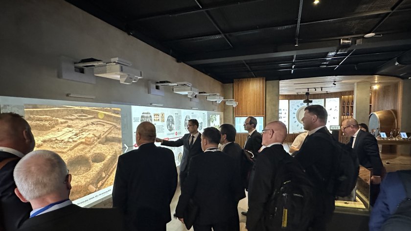 Çexiyalı iş adamları Qəbələdə şərab zavodunun fəaliyyəti ilə tanış olublar