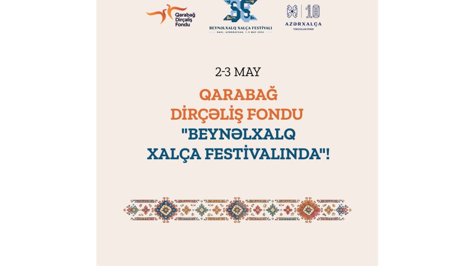 Garabagh Revival Fund becomes official partner of International Carpet Festival