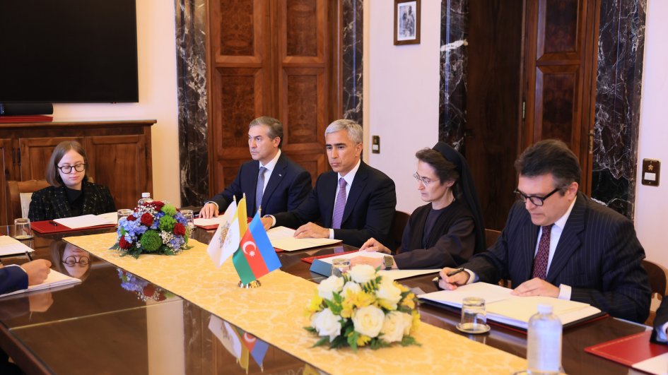 Heydər Əliyev Fondu Vatikanda tarixi abidələrin bərpası üzrə yeni layihələrin icrasına başlayır