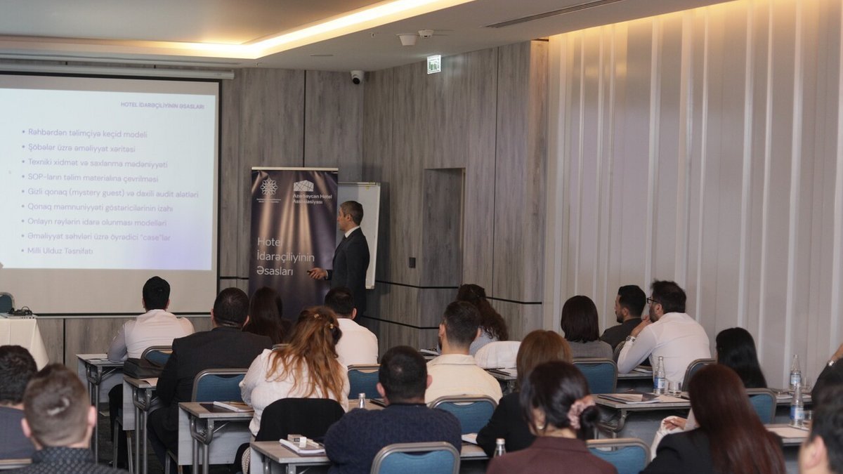 WUF13 öncəsi Bakıda hotellər üçün xüsusi hazırlıq proqramı təşkil olunub
