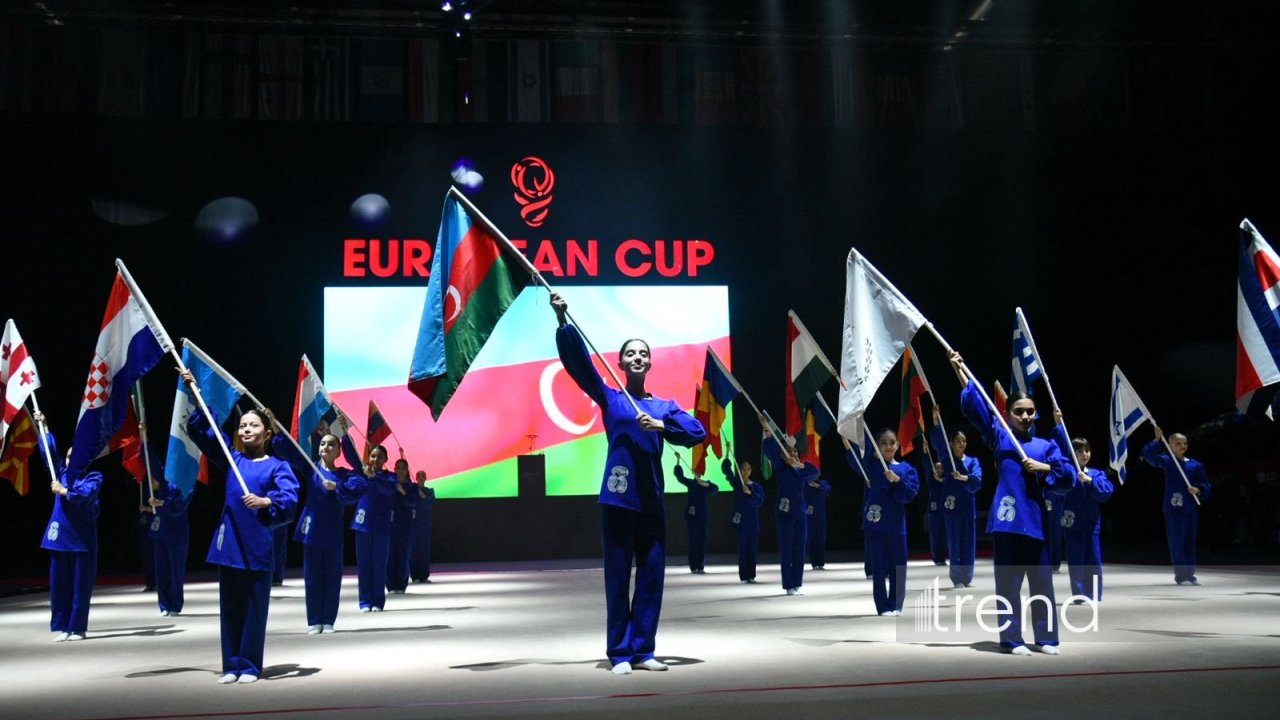 European Rhythmic Gymnastics Cup kickes off in Baku
