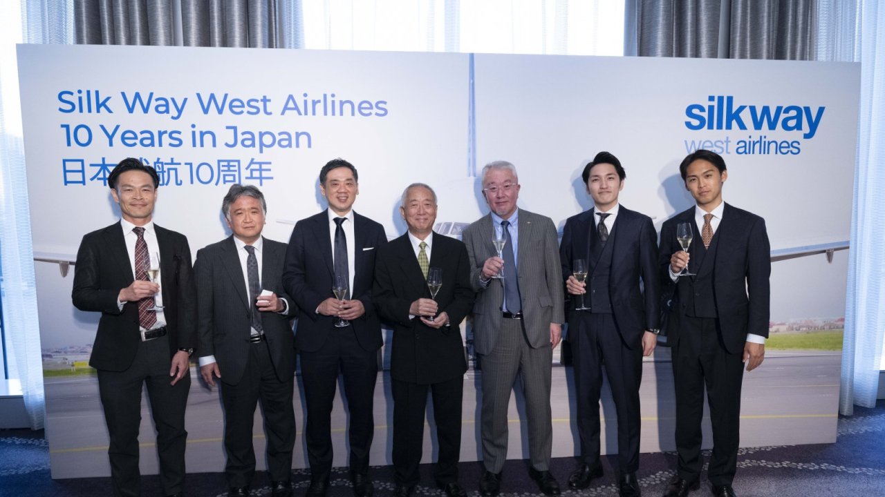 "Silk Way West Airlines" Yaponiyaya uçuşlarının 10 illiyini qeyd edir