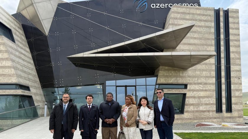 IPU Secretary General visits Azercosmos and Shamakhi Juma Mosque