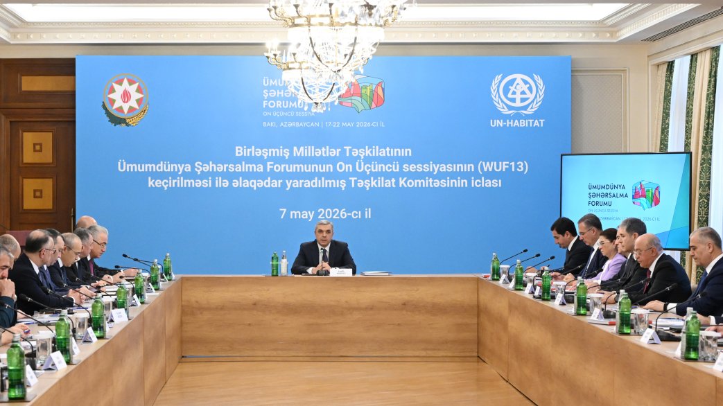 WUF13-ün təşkili ilə əlaqədar yaradılmış Təşkilat Komitəsinin iclası keçirilib