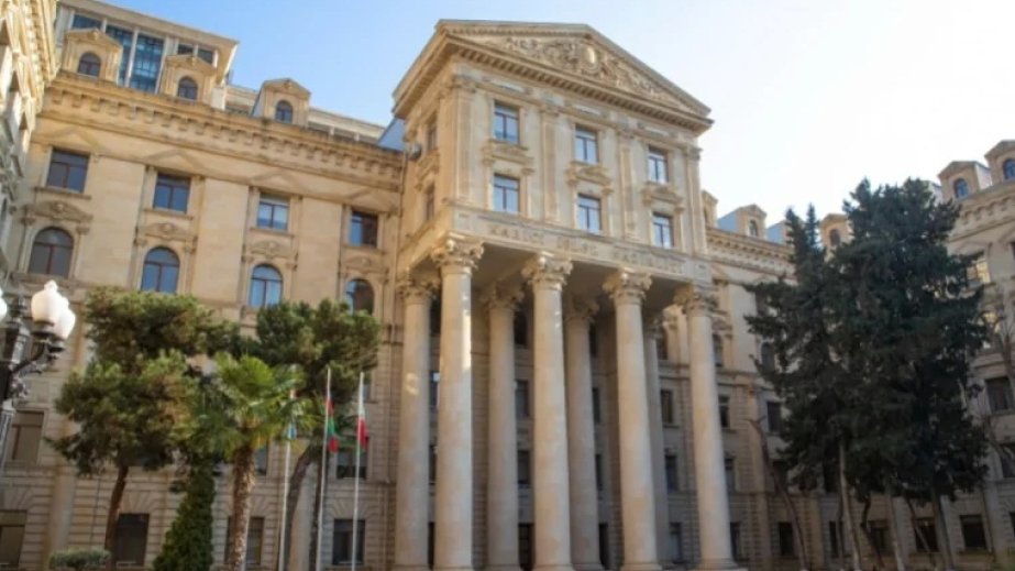 Foreign Ministry: Display of a distorted map of Azerbaijan during program aired on Russia’s state-owned Channel One is a serious provocation
