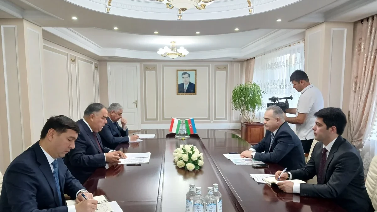 Current state of Azerbaijan-Tajikistan relations discussed