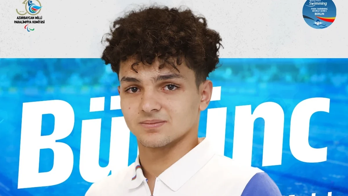 Azerbaijani para swimmer wins bronze medal at tournament in Germany