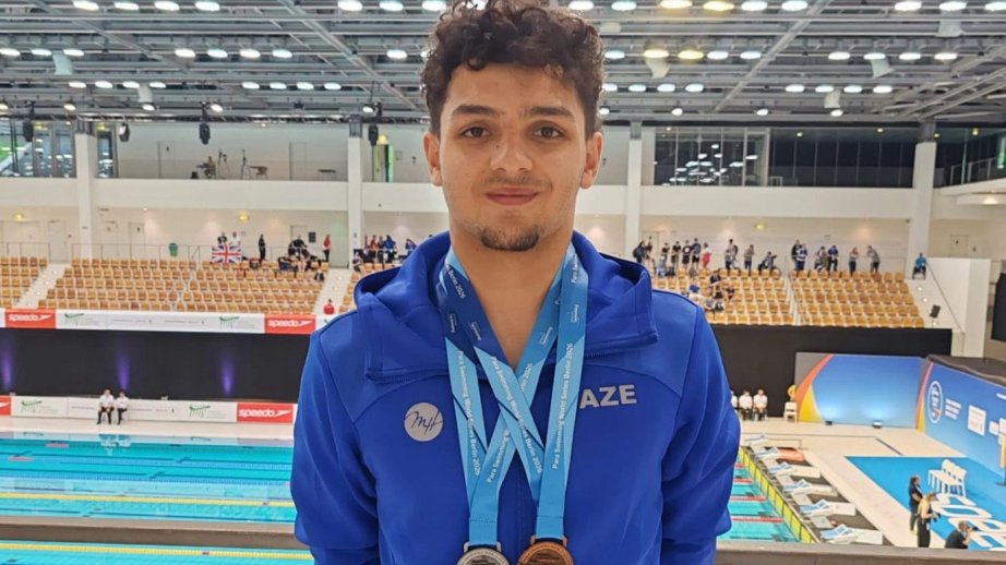 Azerbaijani para-swimmer wins silver at World Series