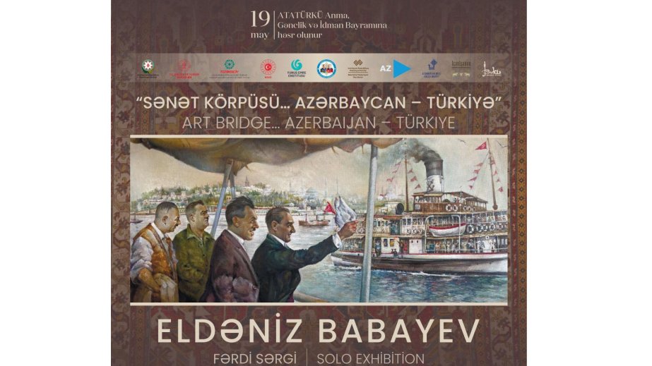 Eldəniz Babayev: “Sənət körpüsü… Azərbaycan – Türkiyə” adlı sərgidə 50-dək əsərim nümayiş olunacaq