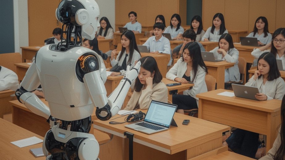 China opens global AI education service platform