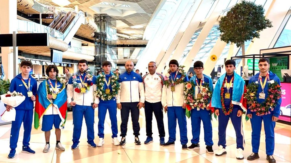 Seven Azerbaijani karate fighters crowned European champions