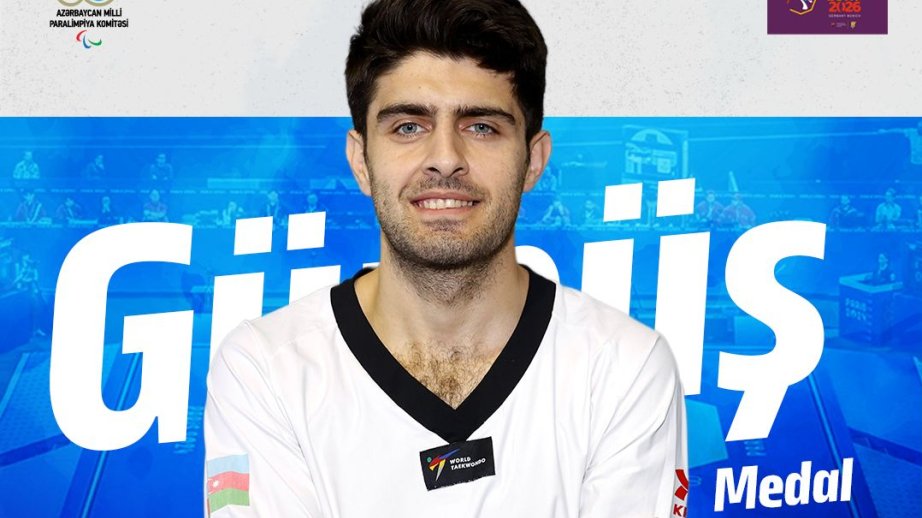 Azerbaijani Para-taekwondo fighter claims silver at European Championship