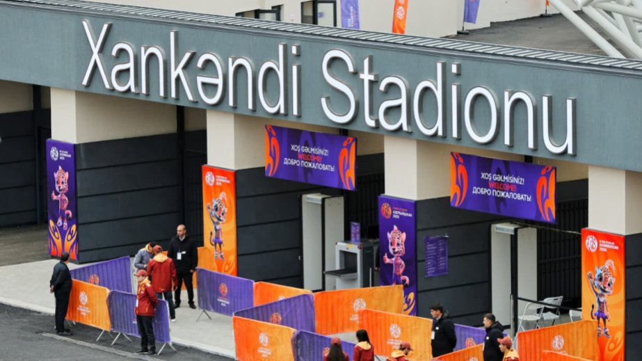 Xankəndi stadionunda bərpa işlərinin başa çatacağı tarix açıqlanıb