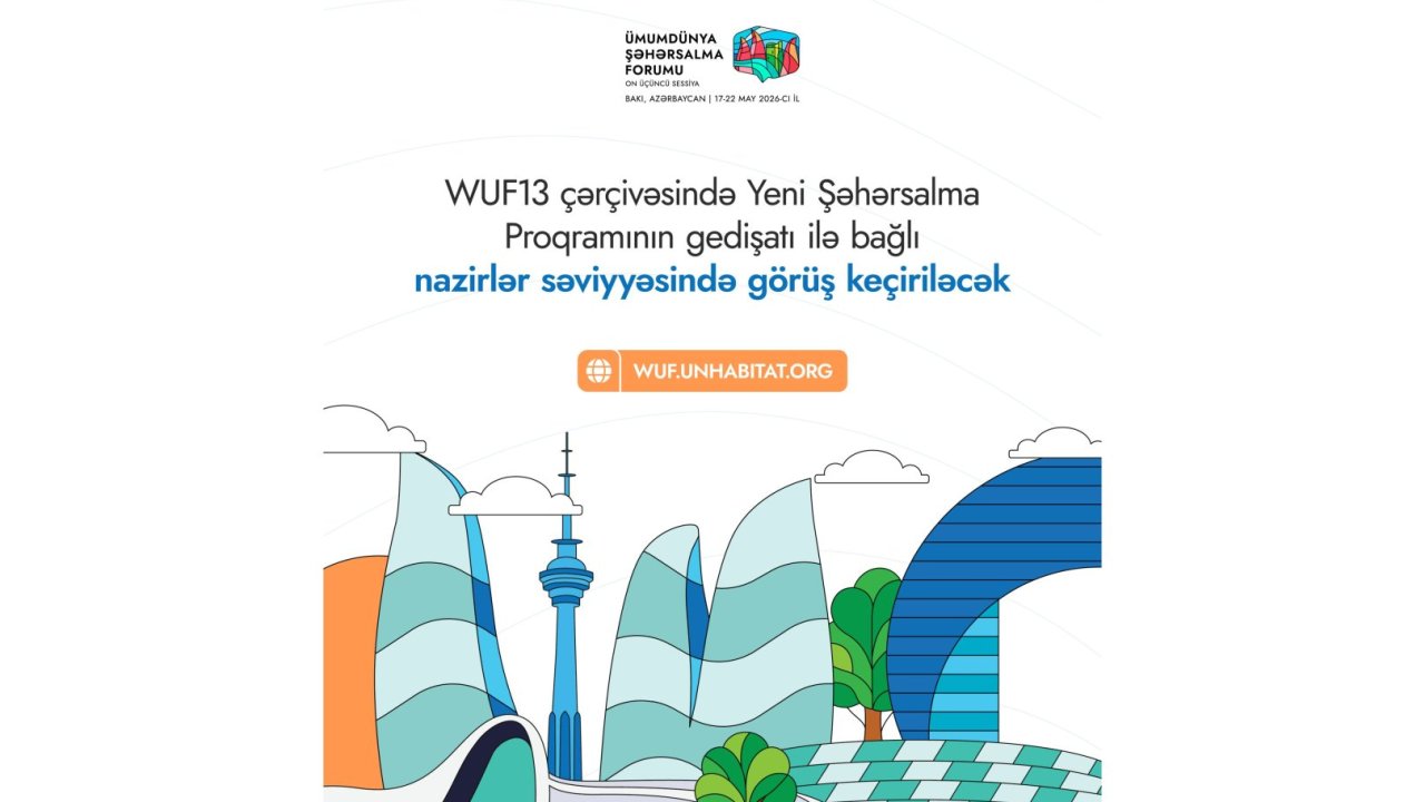 Bakıda WUF13-ün ilk günündə nazirlər səviyyəsində görüş keçiriləcək