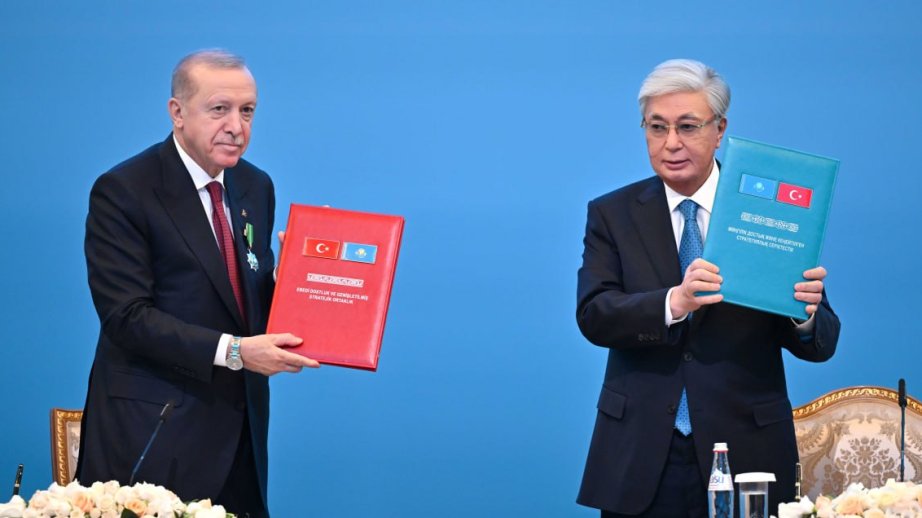 Kazakhstan and Türkiye elevate ties to eternal friendship and enhanced strategic partnership