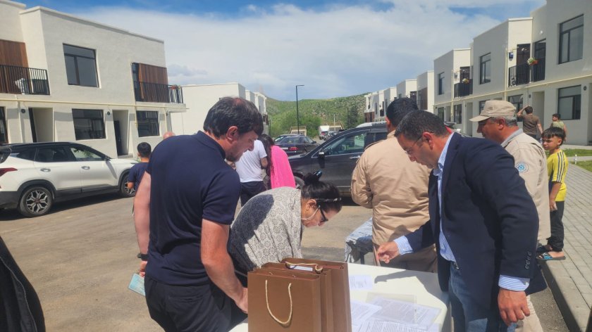 Great Return: 5 more families relocated to city of Zangilan get house keys
