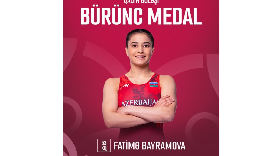 Azerbaijani female wrestler bags bronze at European Championships in Bulgaria