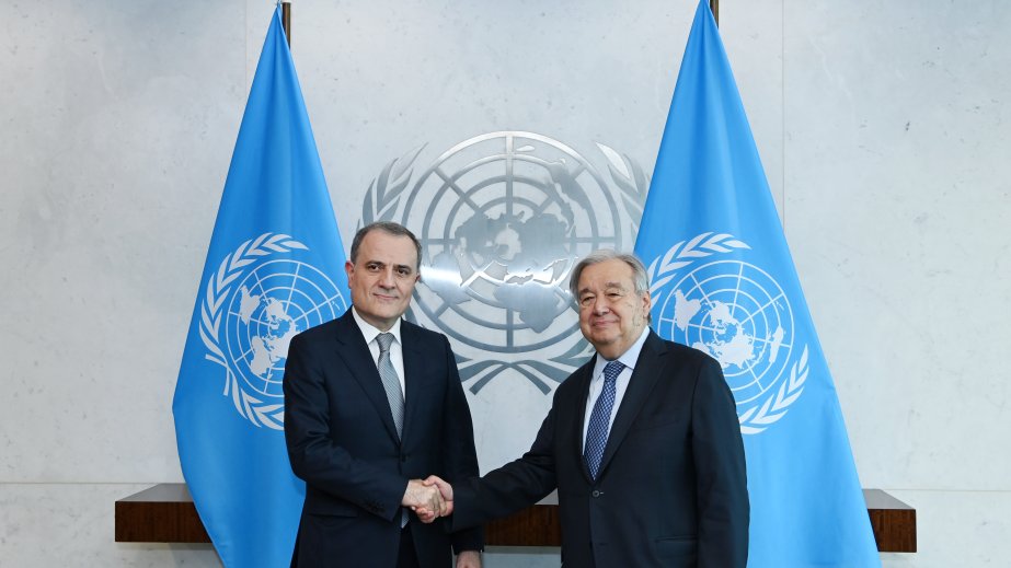 Foreign Minister Bayramov briefs UN Secretary-General on normalization of Azerbaijan-Armenia relations