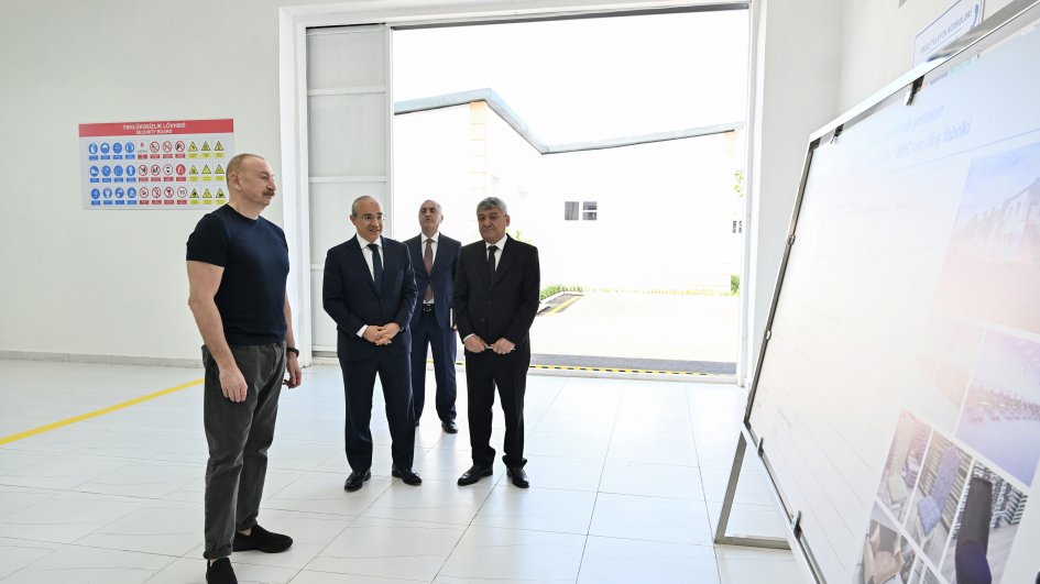 Xocalı şəhərində “Qarabağ Tekstil Evi” MMC istifadəyə verilib