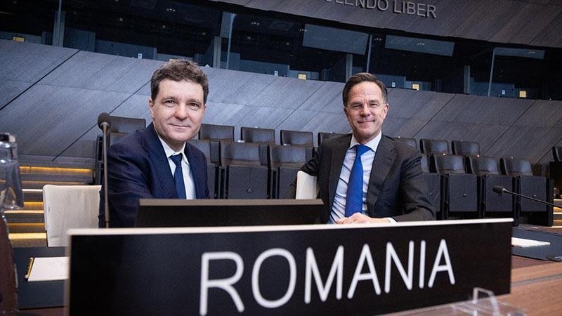 NATO Genel Sekreteri Rutte ile Romanya Cumhurbaşkanı Dan, düşen Rus İHA'sı sonrası telefonda görüştü