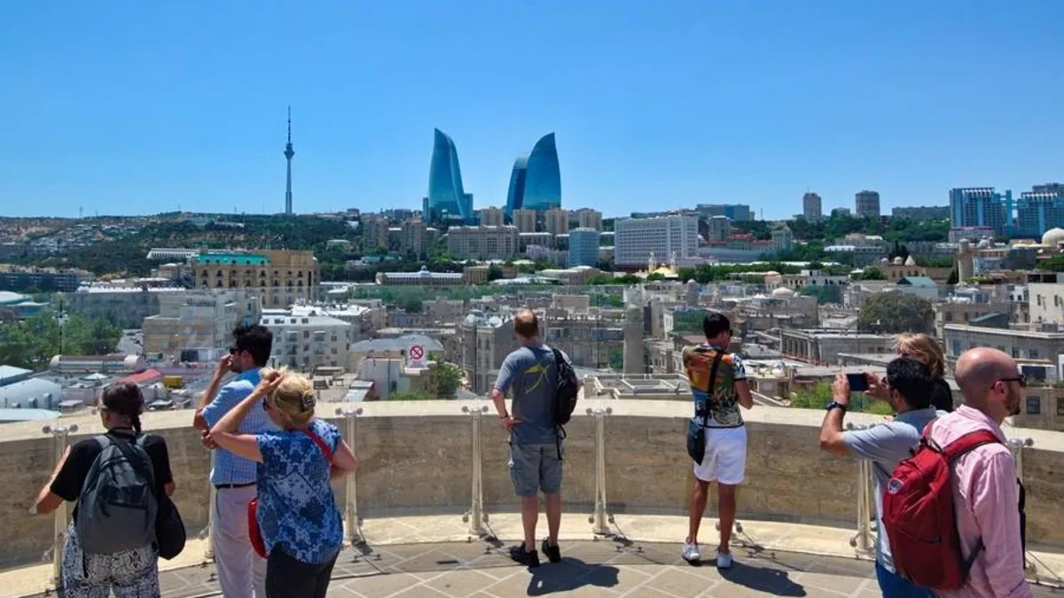 Azərbaycana Asiyanın əsas bölgəsindən turist axını 24 %-ə yaxın azalıb