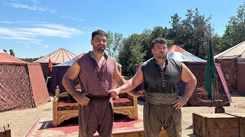 Legendary Turkish Wrestlers Star in TV Series